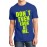 Men's Cotton Graphic Printed Half Sleeve T-Shirt - Don't Look At Me