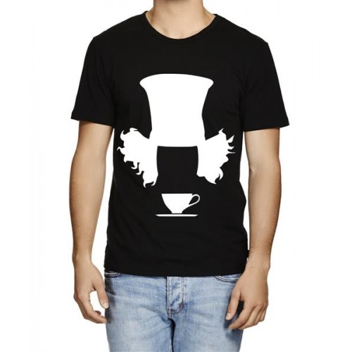 Men's Cotton Graphic Printed Half Sleeve T-Shirt - Drink Tea