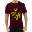 Caseria Men's Cotton Graphic Printed Half Sleeve T-Shirt - Durga Puja