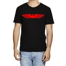 Men's Cotton Graphic Printed Half Sleeve T-Shirt - Eagle Wing