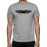 Caseria Men's Cotton Graphic Printed Half Sleeve T-Shirt - Eagle Wing