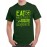 Caseria Men's Cotton Graphic Printed Half Sleeve T-Shirt - Eat Sleep Shooting Sports Repeat