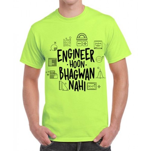 Engineer Hoon Bhagwan Nahi Graphic Printed T-shirt
