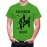 Men's Cotton Graphic Printed Half Sleeve T-Shirt - Father To Son