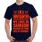 Caseria Men's Cotton Graphic Printed Half Sleeve T-Shirt - Fire-fighter Sarcasm Level