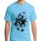 Caseria Men's Cotton Graphic Printed Half Sleeve T-Shirt - Flower Camera