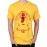 Caseria Men's Cotton Graphic Printed Half Sleeve T-Shirt - G For Gautam Buddha