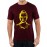 Men's Cotton Graphic Printed Half Sleeve T-Shirt - Gautam Buddh