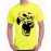Men's Cotton Graphic Printed Half Sleeve T-Shirt - Gorilla Face