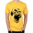 Men's Cotton Graphic Printed Half Sleeve T-Shirt - Gorilla Face