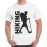 Caseria Men's Cotton Graphic Printed Half Sleeve T-Shirt - Hiking