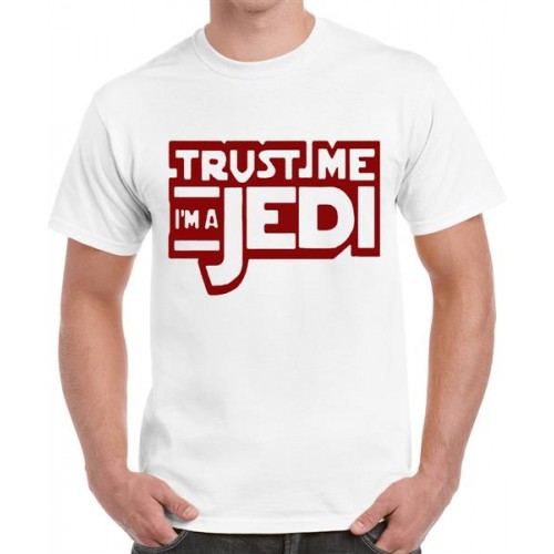 Men's Cotton Graphic Printed Half Sleeve T-Shirt - I Am A Jedi