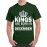 Kings Are Born In December Graphic Printed T-shirt