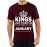 Kings Are Born In January Graphic Printed T-shirt