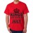 Kings Are Born In July Graphic Printed T-shirt