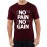 Men's Cotton Graphic Printed Half Sleeve T-Shirt - Know Pain Gain