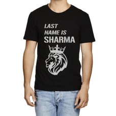 Last Name Is Sharma Graphic Printed T-shirt
