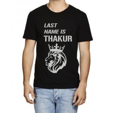 Last Name Is Thakur Graphic Printed T-shirt