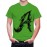 Letter A With Wings Graphic Printed T-shirt