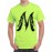 Letter M With Wings Graphic Printed T-shirt