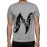 Letter N With Wings Graphic Printed T-shirt