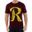 Letter R With Wings Graphic Printed T-shirt