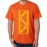 Men's Cotton Graphic Printed Half Sleeve T-Shirt - Lights Camera Action Reel