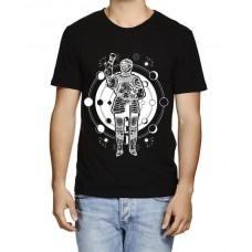 Men's Cotton Graphic Printed Half Sleeve T-Shirt - Max Chapman