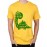 Men's Cotton Graphic Printed Half Sleeve T-Shirt - Mighty Dinosaur Roar