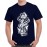 Men's Cotton Graphic Printed Half Sleeve T-Shirt - Money Rose Gun