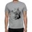 Men's Cotton Graphic Printed Half Sleeve T-Shirt - Mummy Seated