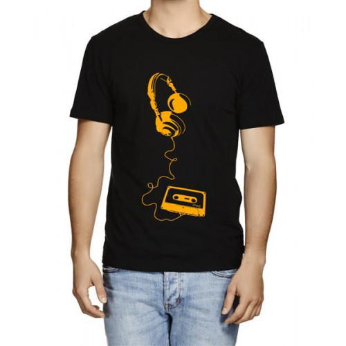 Music Life Graphic Printed T-shirt