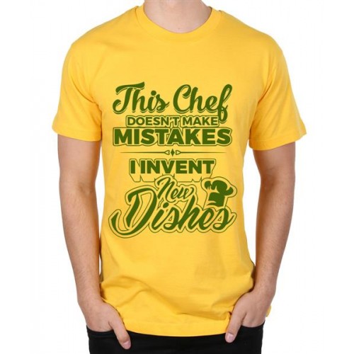 This Chef Don't Make Mistakes Graphic Printed T-shirt