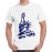 Men's Cotton Graphic Printed Half Sleeve T-Shirt - New York