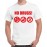 Men's Cotton Graphic Printed Half Sleeve T-Shirt - No Drugs