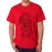 Men's Cotton Graphic Printed Half Sleeve T-Shirt - Owl Illuminate