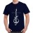 Men's Cotton Graphic Printed Half Sleeve T-Shirt - Peace Guitar