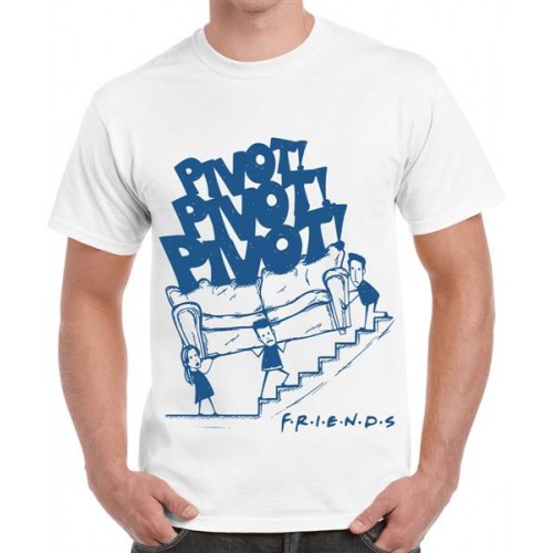 Pivot Friends Graphic Printed T-shirt