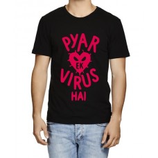 Pyar Ek Virus Hai Graphic Printed T-shirt