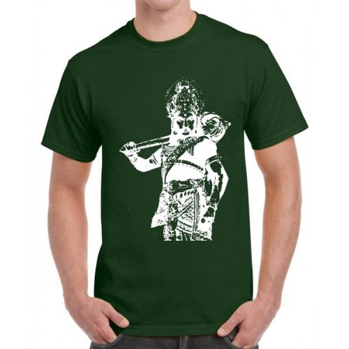 Men's Cotton Graphic Printed Half Sleeve T-Shirt - Rajkumar