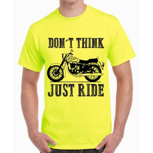 Just Ride Graphic Printed T-shirt
