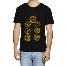 7 Chakras Graphic Printed T-shirt