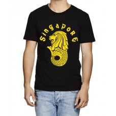 Singapore Merlion Graphic Printed T-shirt