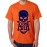Men's Cotton Graphic Printed Half Sleeve T-Shirt - Stone Cold Skull