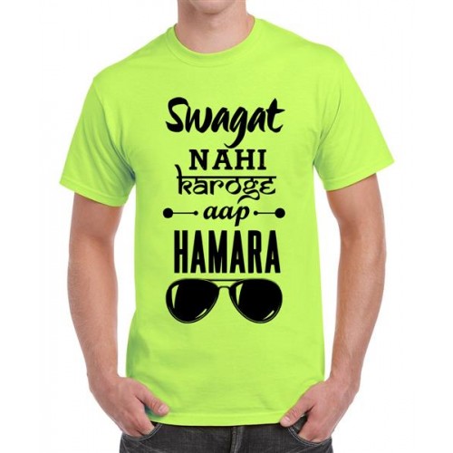 Swagat Nahi Karoge Aap Hamara Graphic Printed T-shirt