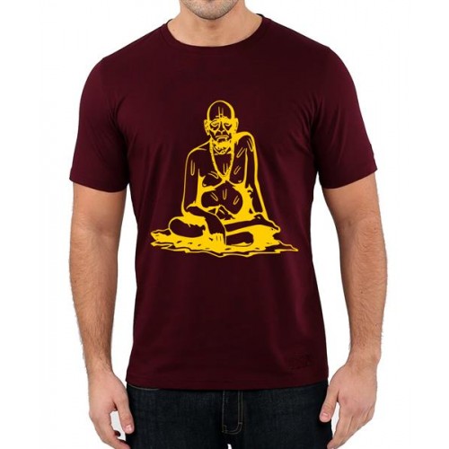 Shree Swami Samarth Graphic Printed T-shirt