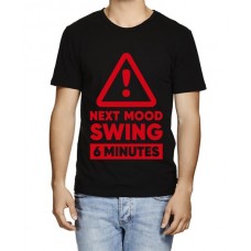 Men's Cotton Graphic Printed Half Sleeve T-Shirt - Swing Mood In 6min