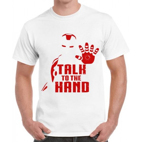 Talk To The Hand Graphic Printed T-shirt