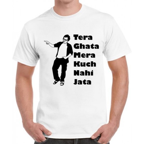 Tera Ghata Mera Kuch Nahi Jata Graphic Printed T-shirt