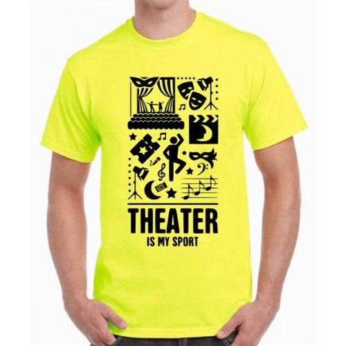 Theater Is My Sport Graphic Printed T-shirt
